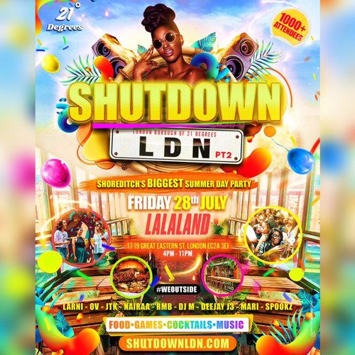 SHUTDOWN LDN 2 WARMUP LIVE AUDIO MIX☀️