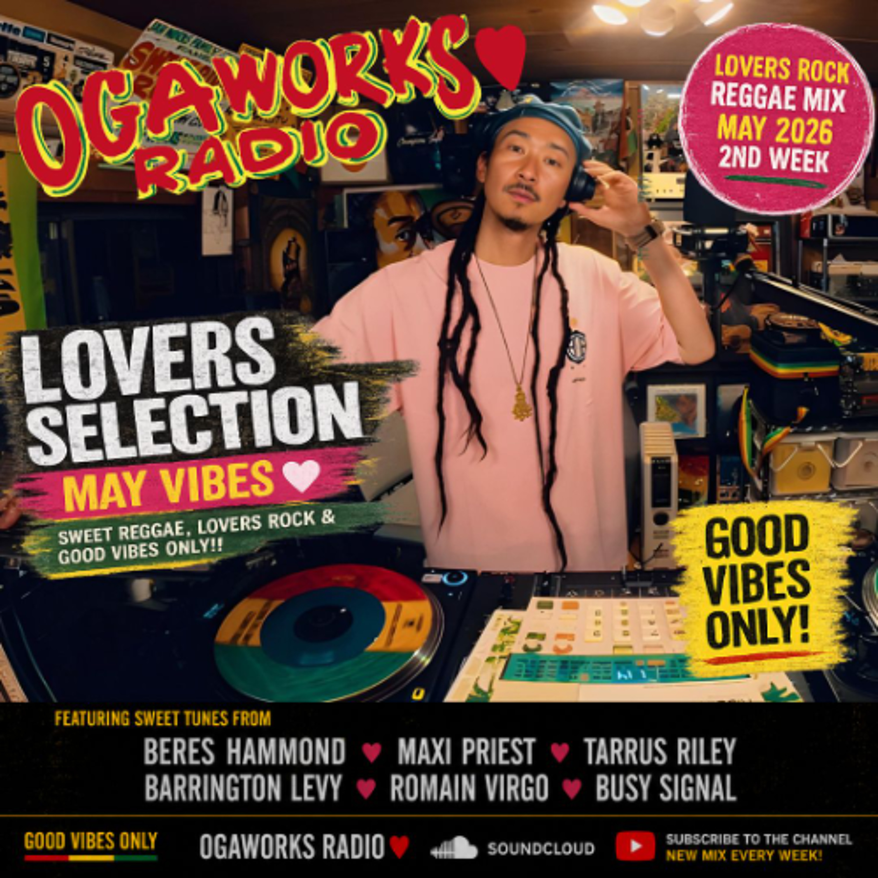OGAWORKS RADIO | LOVERS  REGGAE MIX 🔥 MAY 2026 - 2ST WEEK