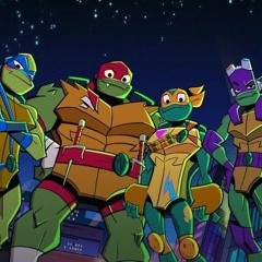 rise of the tmnt (rottmnt) opening - slowed down