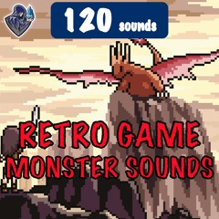 Retro Game Monster Sounds - Damages, Hits