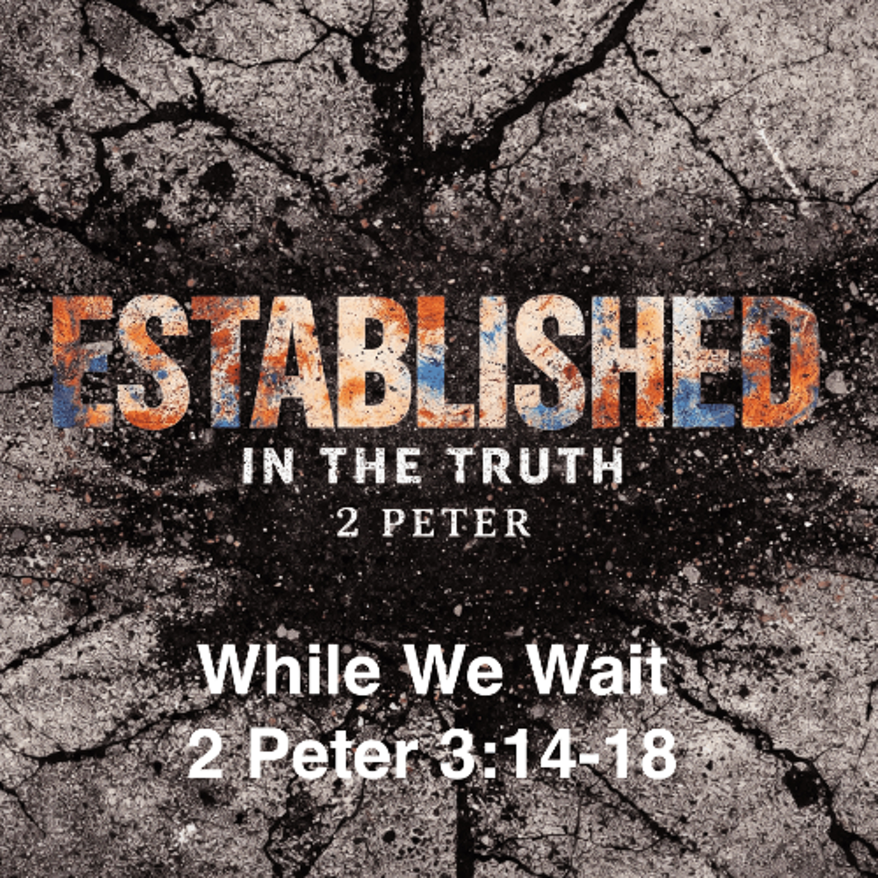 Mar 8/26 | 2 Peter 3:14-18 | While We Wait |  Meldon Lutzer episode artwork