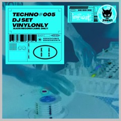 TECHNO / VINYL ONLY / DJ SET / KAOS : RECORD LABEL ONLY  / DEMONEMUTE #005