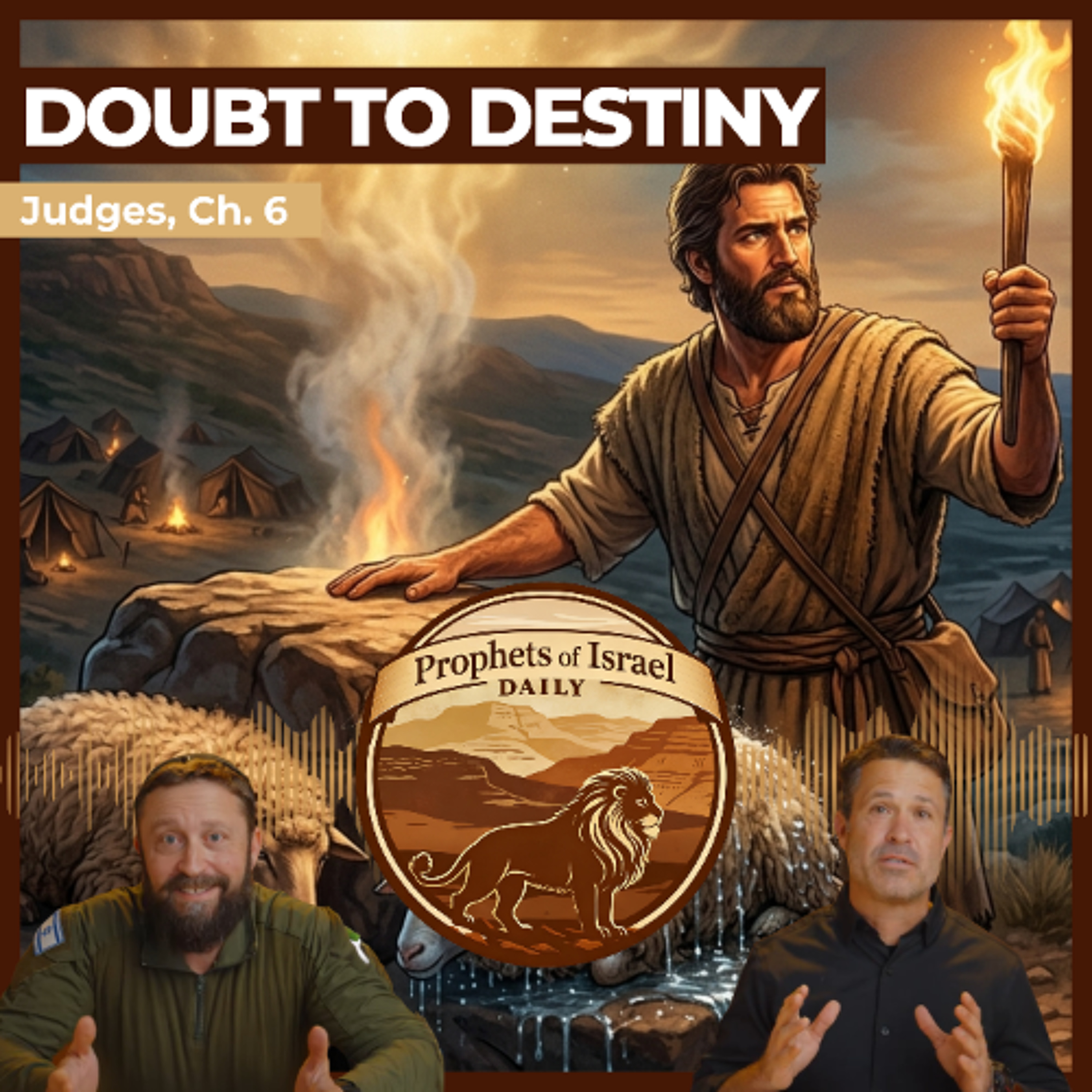 Judges, Chapter 6 - Doubt to Destiny | Prophets of Israel Daily