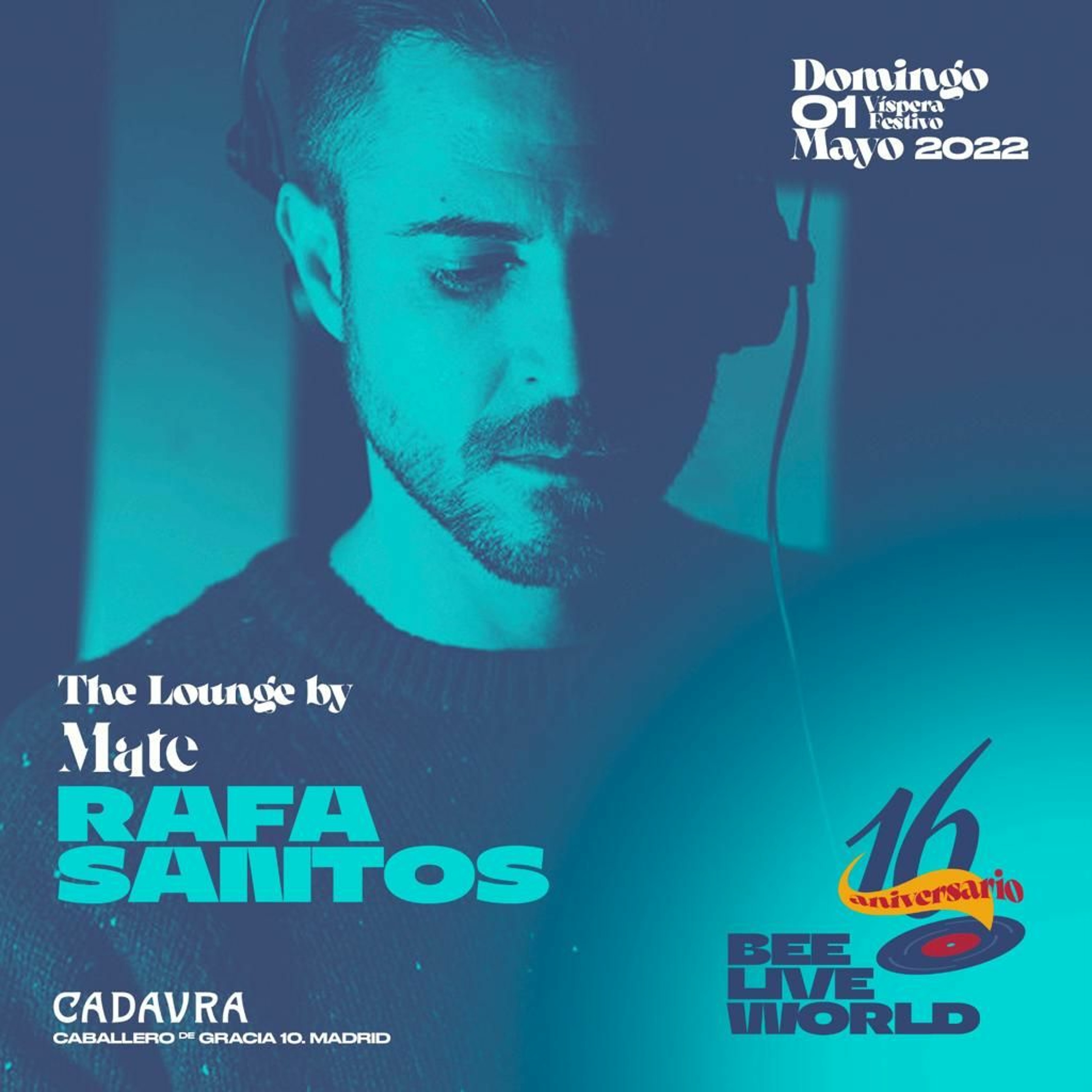 Podcast 480 BeeliveWorld by Dj Bee 22.04.22 Side B Rafa Santos Guest Mix episode artwork