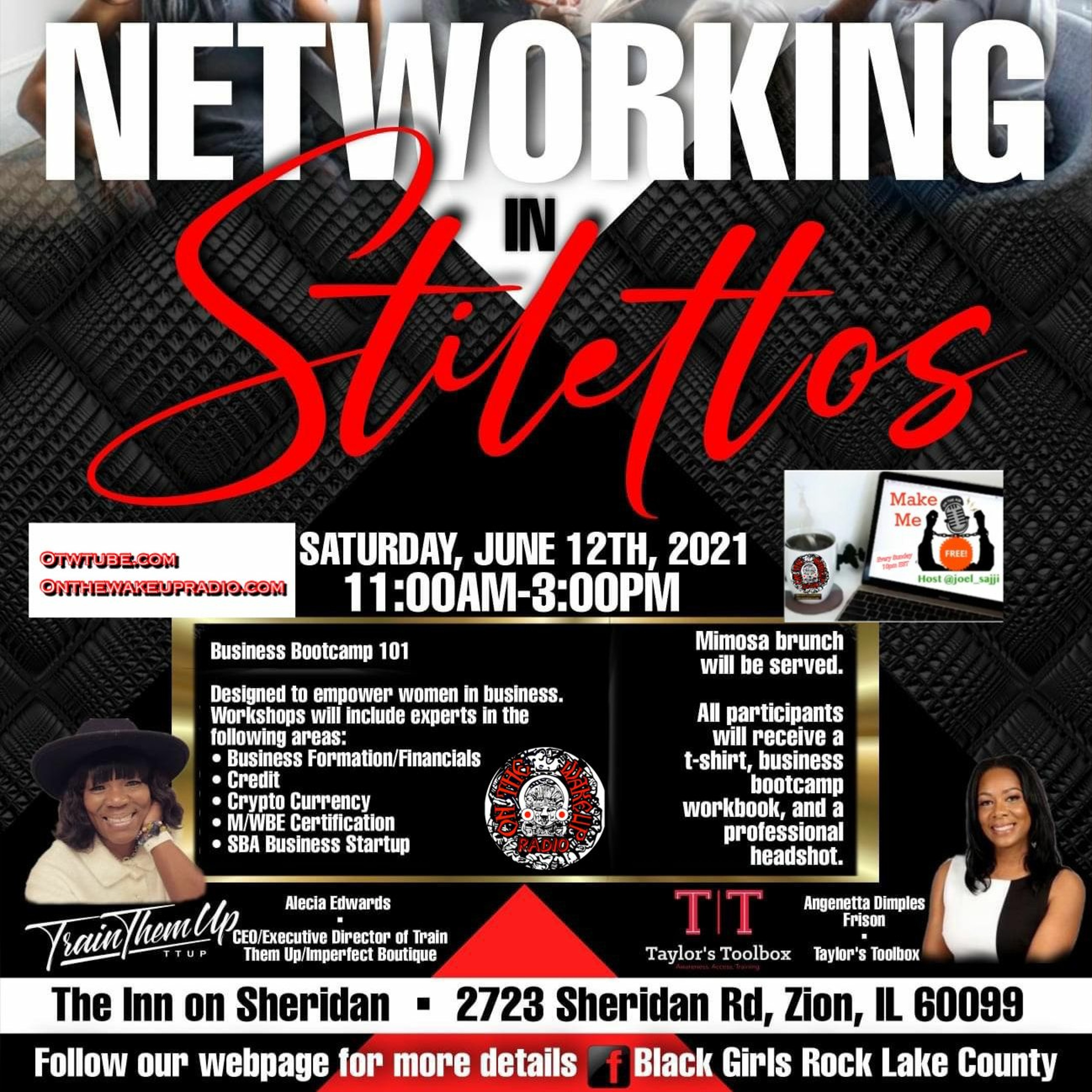 Make Me Free: Black Girl Rock Lake County IL "Networking In Stilettos" episode artwork