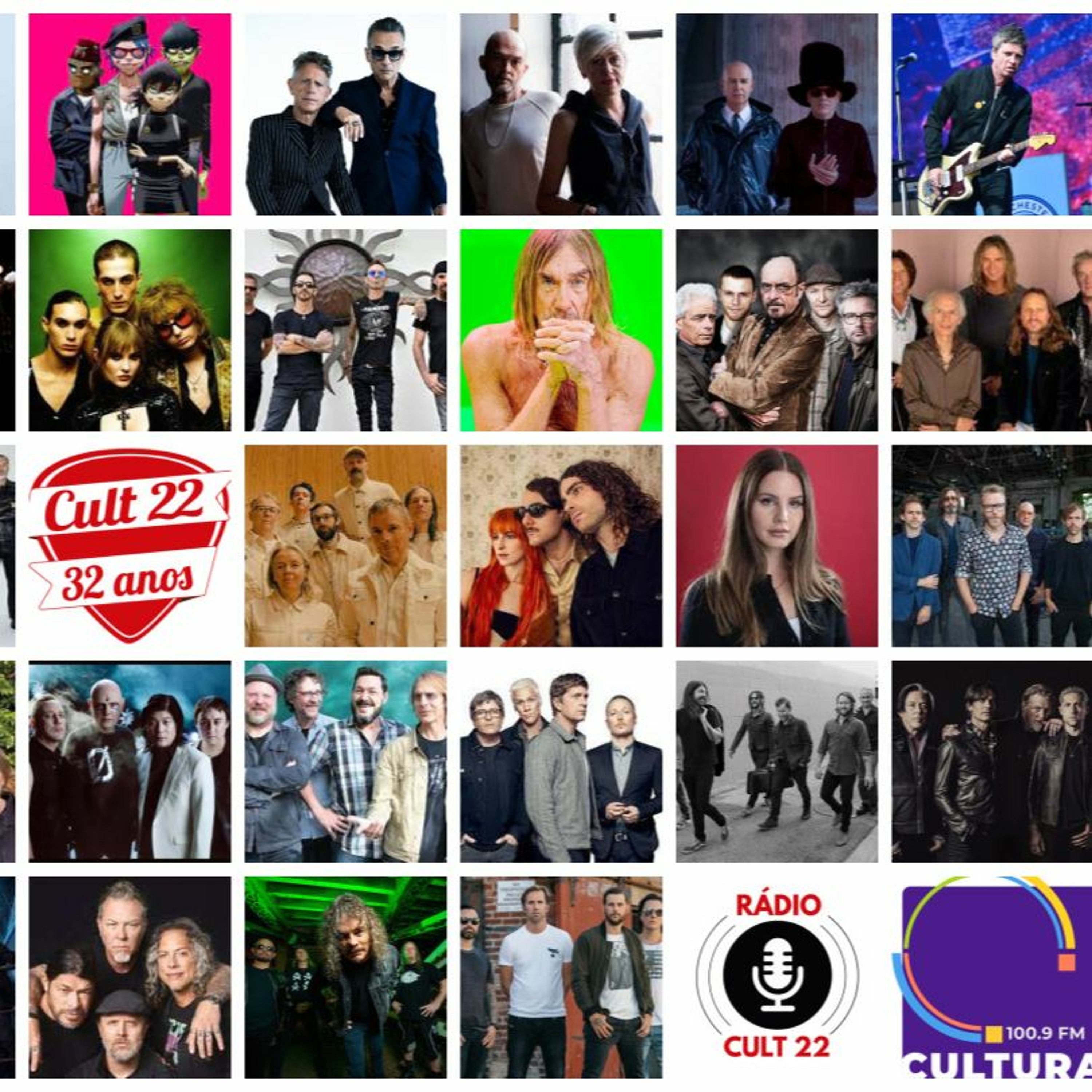 Cult 22 - Rock e Pop sem discriminação