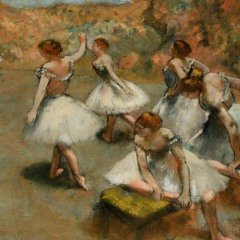 427 - Dancers On The Stage, Edgar Degas, 1889
