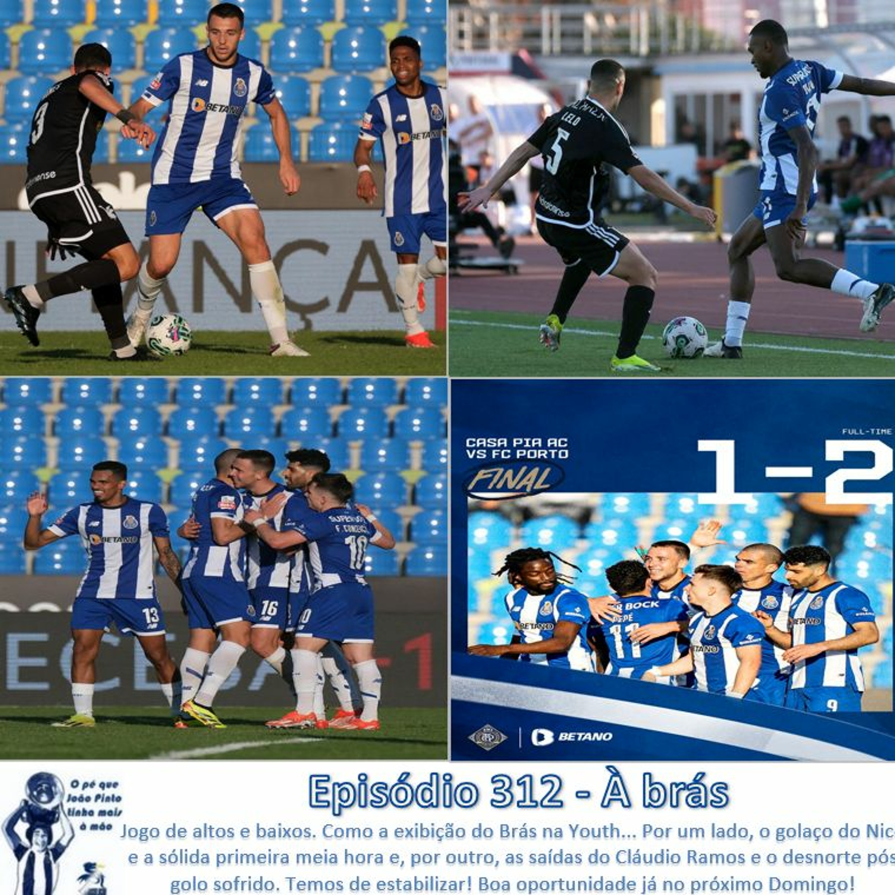 O pé que João Pinto tinha mais à mão
