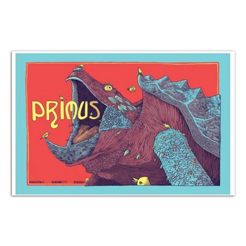 Primus 5-9-2024 Charleston Music Hall Charleston SC Poster