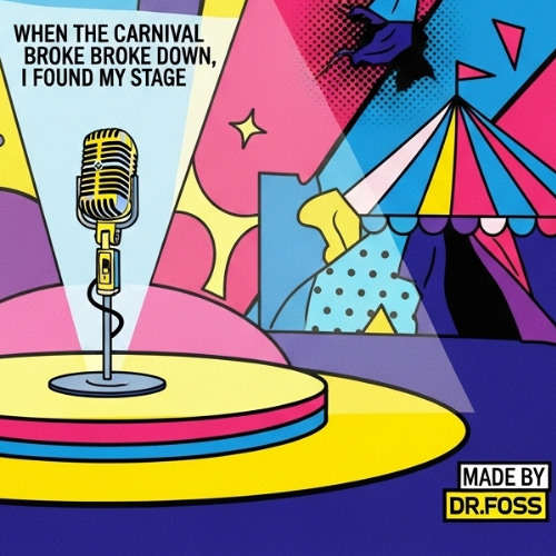 When the carnival broke down, I found my stage chop.