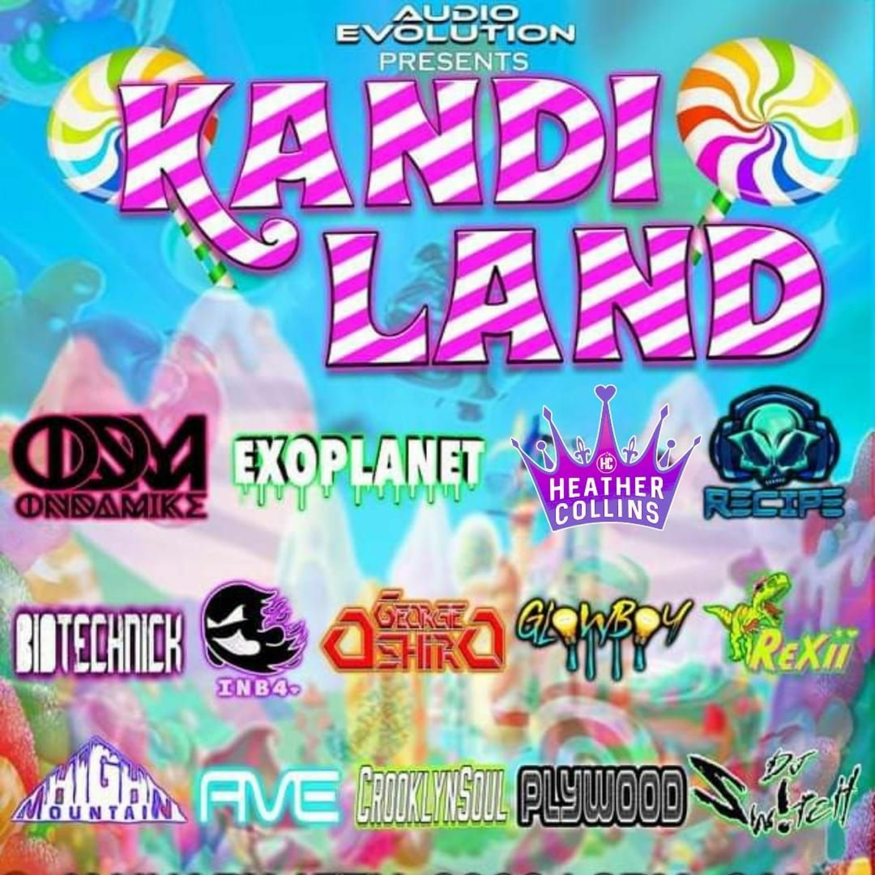 Kandi Land @ Geek Easy Winter Park FLA FT. ONDAMIKE, Heather Collins Part 2 Live