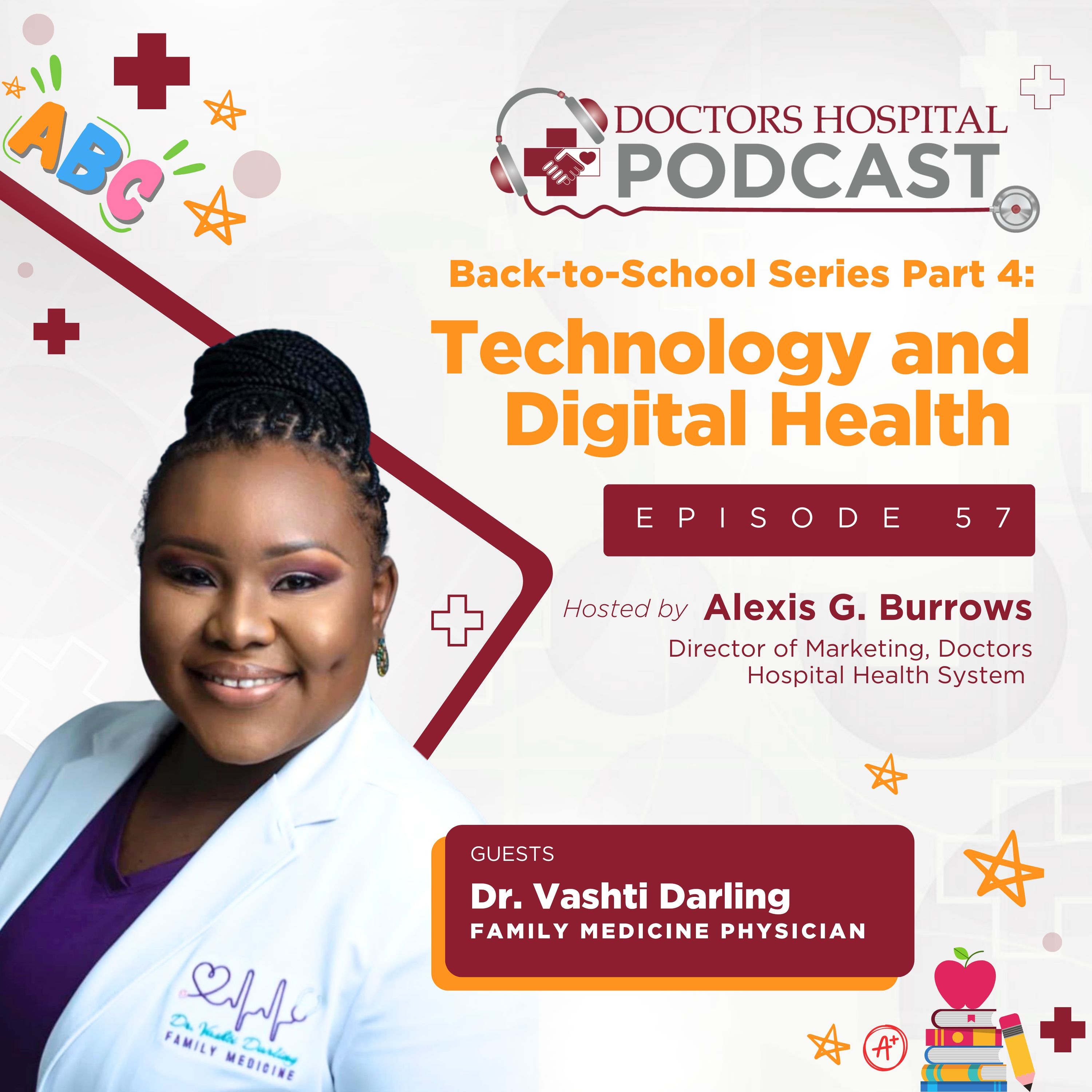 Back to School Part 4: Technology and Digital Health with Dr. Vashti Darling episode artwork