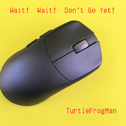 Wait! Wait! Don't Go Yet!