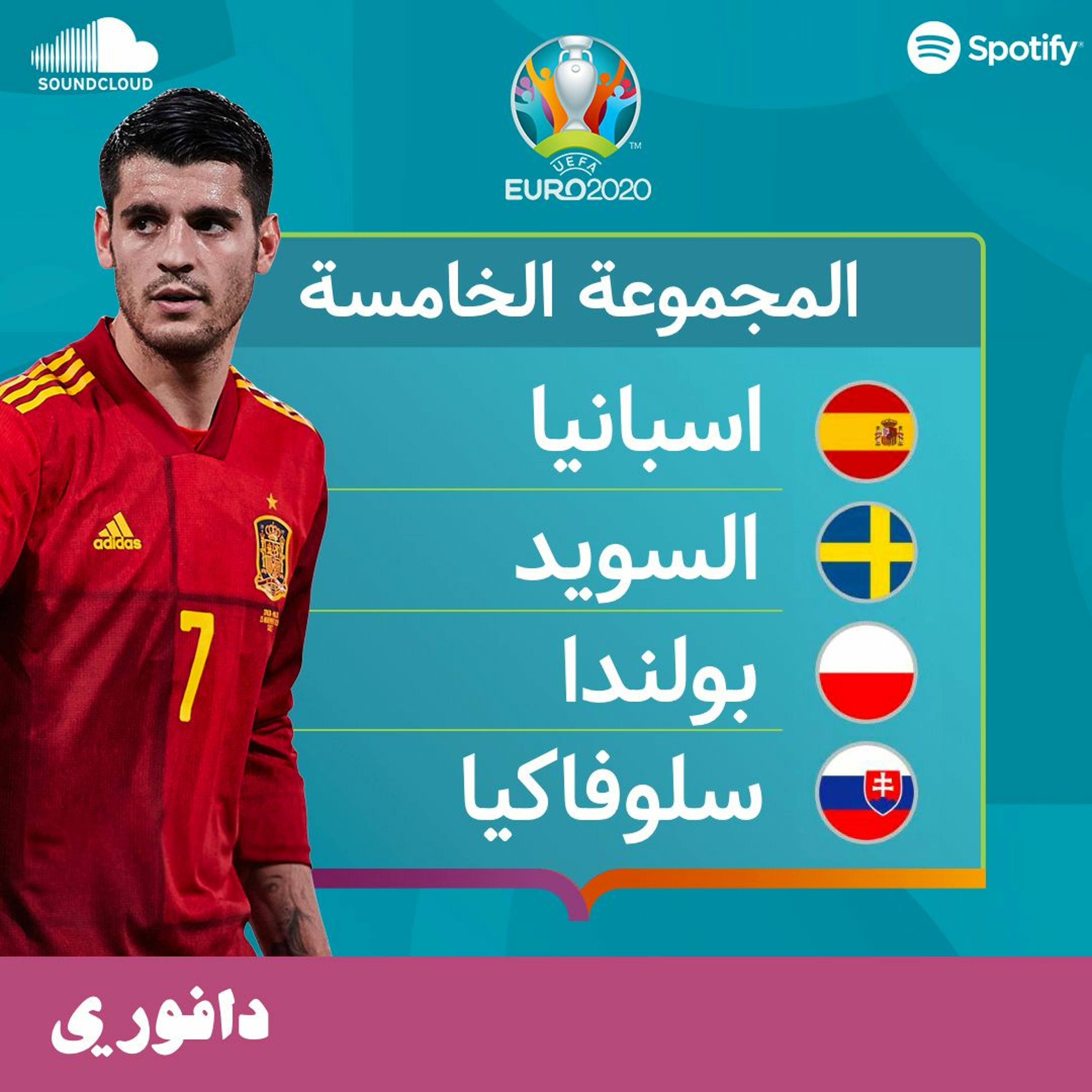 المجموعة الخامسة | اسبانيا تعبانة وبولندا عندها مهاجم خطير | يورو 2020 episode artwork
