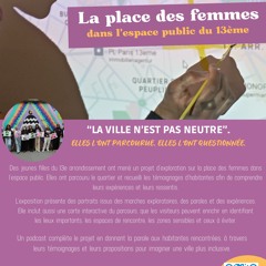 Femmes et espace public : paroles des habitantes du 13e