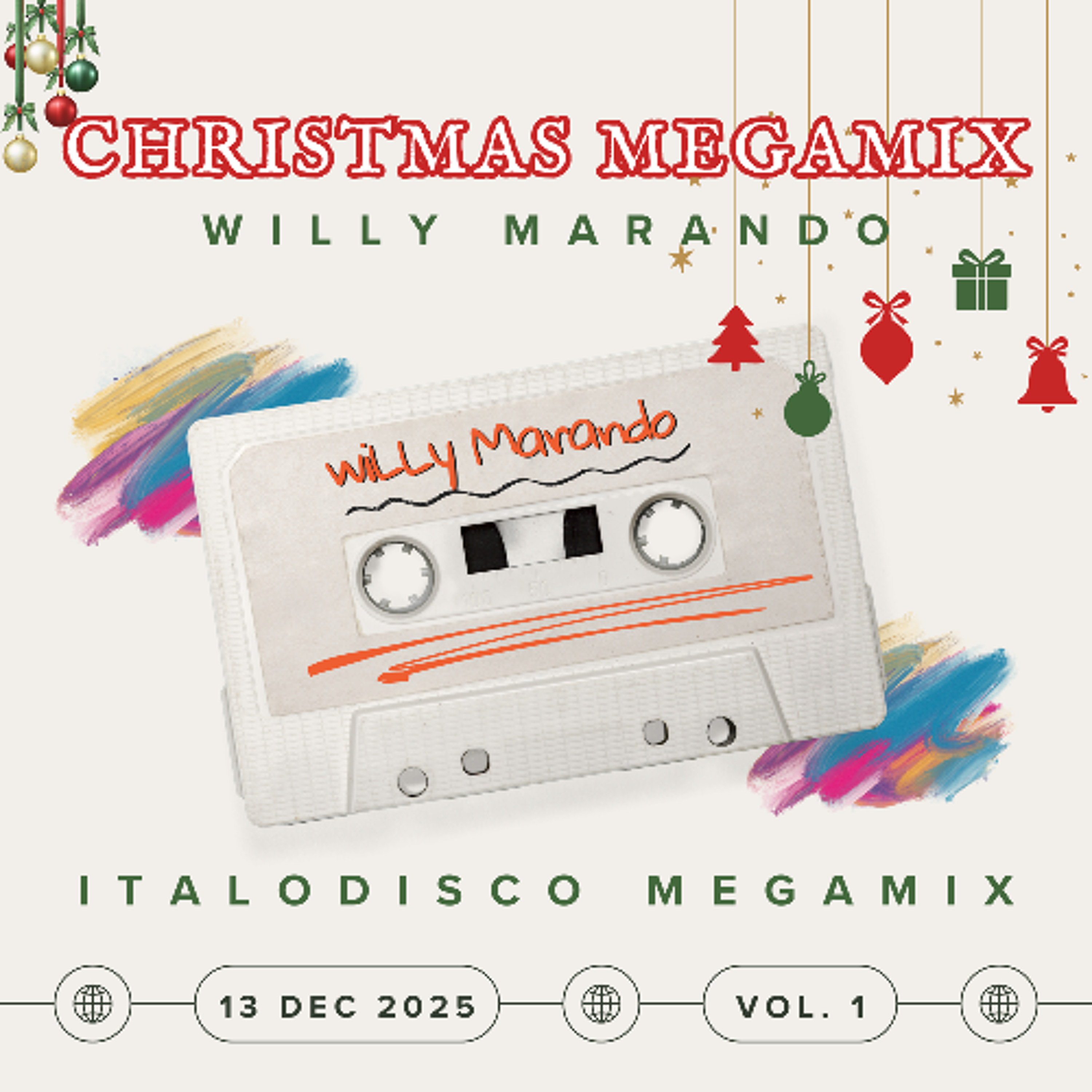 wiLLy Marando - High Energy ItaloDisco Christmas 2025 VOL.1 episode artwork