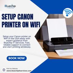 Setup Canon Printer on Wifi in USA