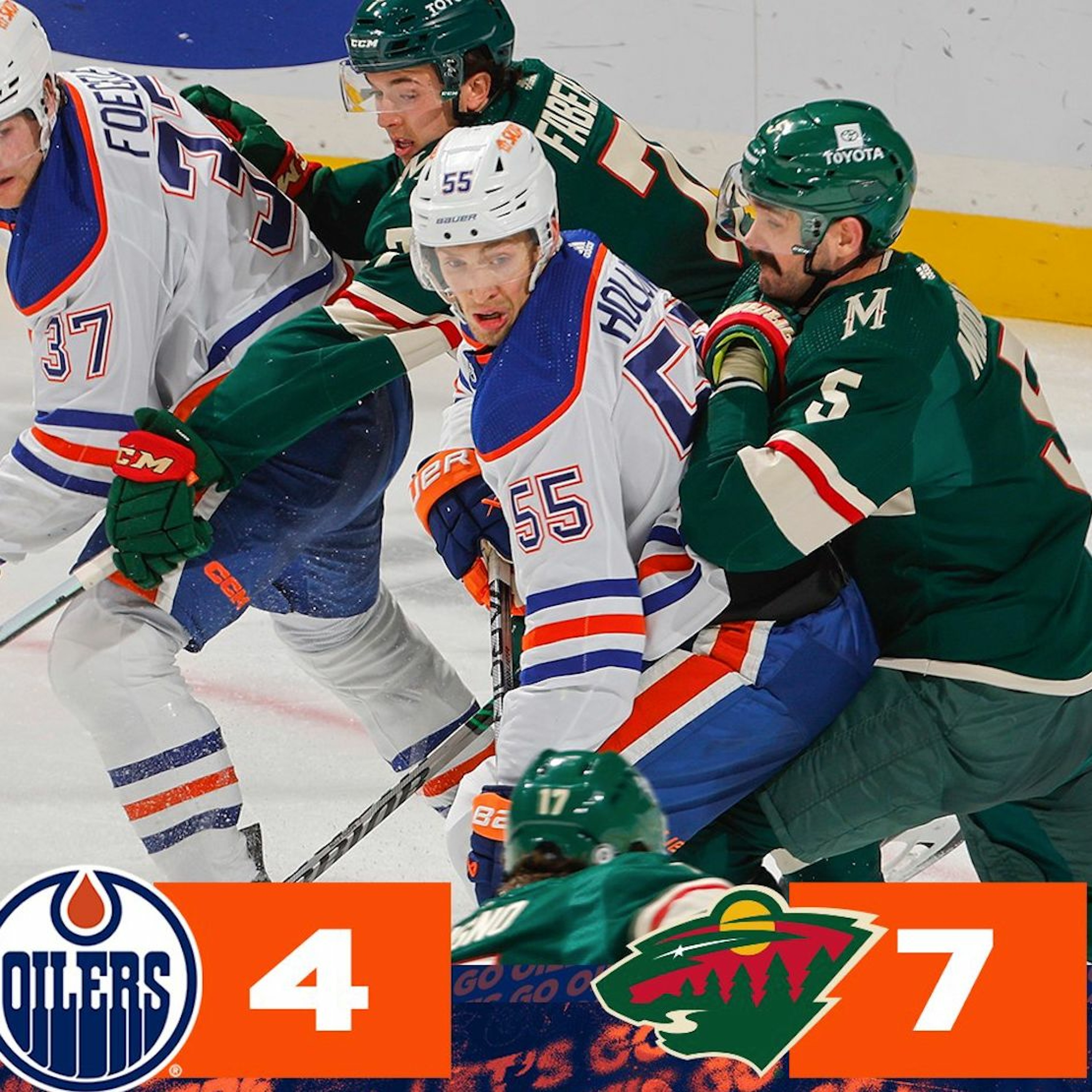 The Cult of Hockey's "Oilers blow up real good vs Wild" podcast