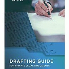 Read EBOOK EPUB KINDLE PDF Drafting Guide for Private Legal Documents by  Richard Castle 📝