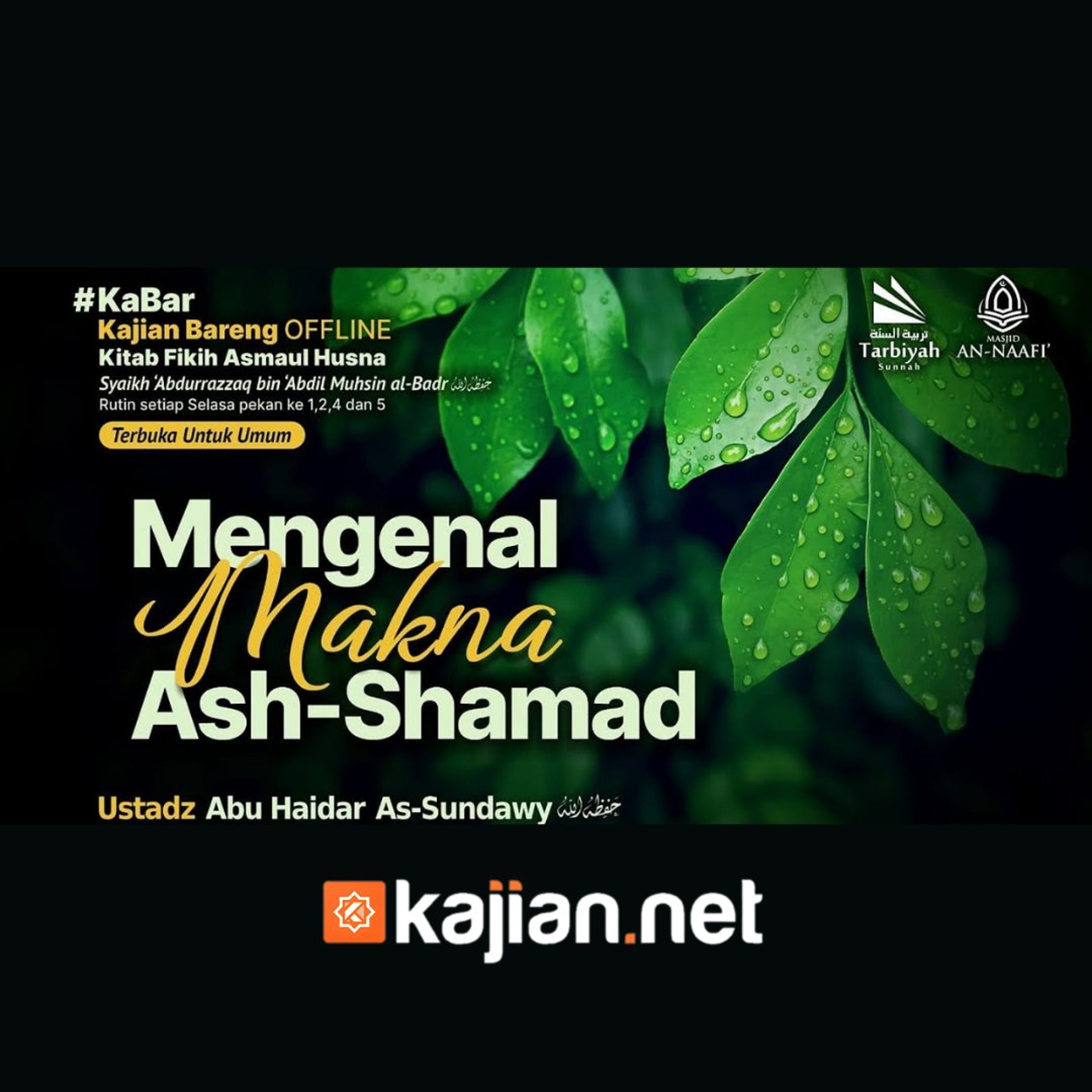 Mengenal Makna Ash-Shamad (Fiqih Asmaul Husna) #11a - Ustadz Abu Haidar As-Sundawy حفظه الله episode artwork