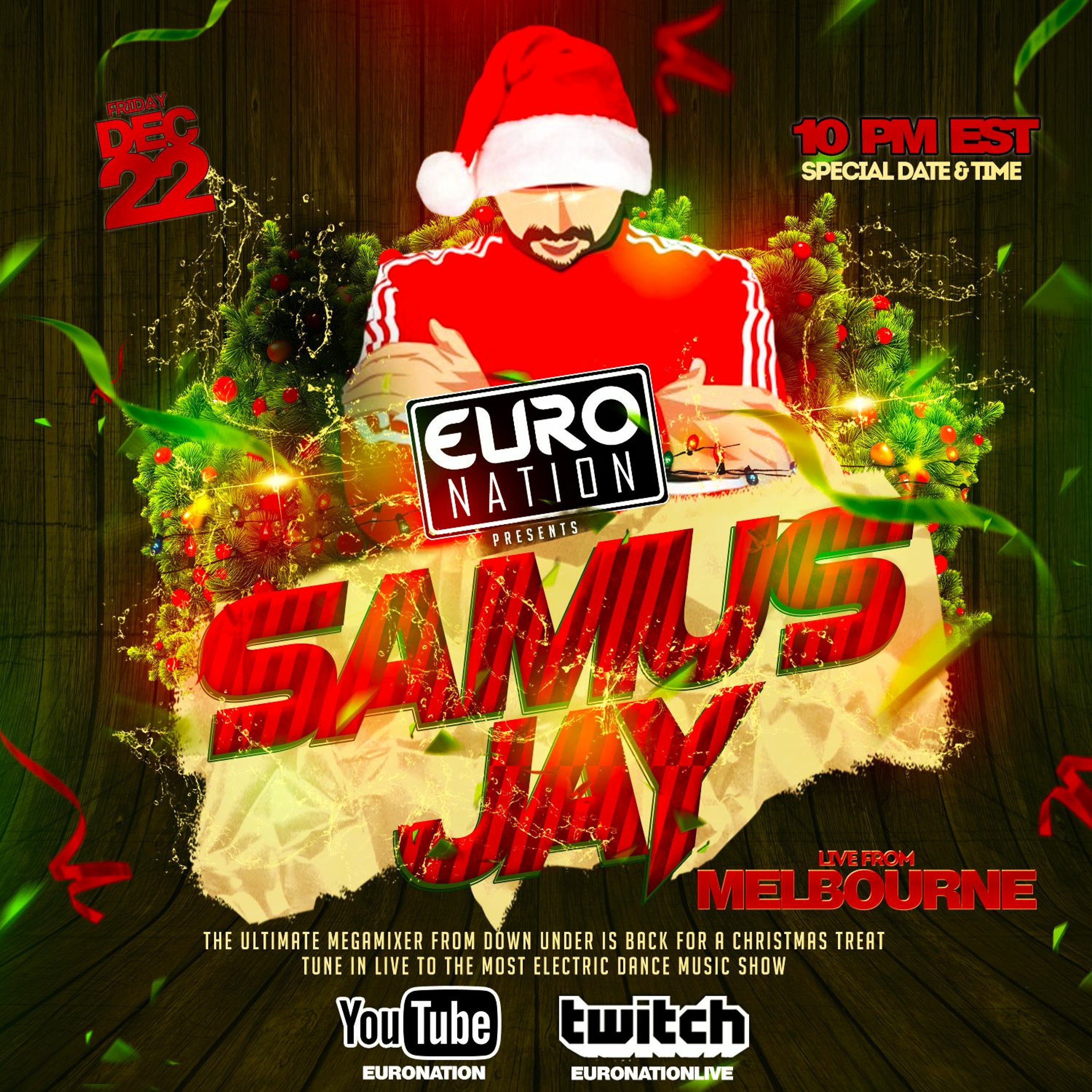 DJ Samus Jay XMAS Megamix 2023 episode artwork