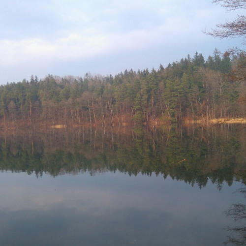 Autumn reflection in the Mirror of the Lake