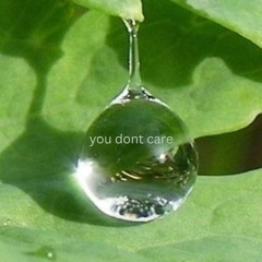 YOU DONT CARE ♡♡♡ (prod. Inuyasha)