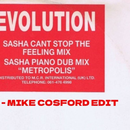 Evolution - Metropolis (Piano Dub - Mike Cosford edit)