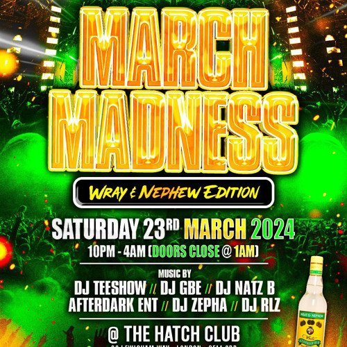 Stream March Madness 2025 Live Audio Mixed & Hosted By DJ NATZ B by