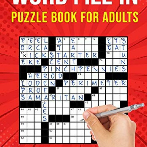 Stream PDF/BOOK Word FillIn Puzzle Books for Adults 90 Word Fill It
