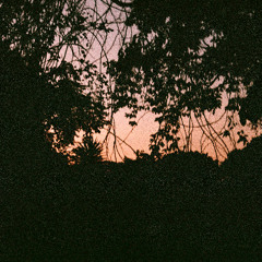 Cara eu vejo uma luz que brilha fraca e insistente no céu magenta