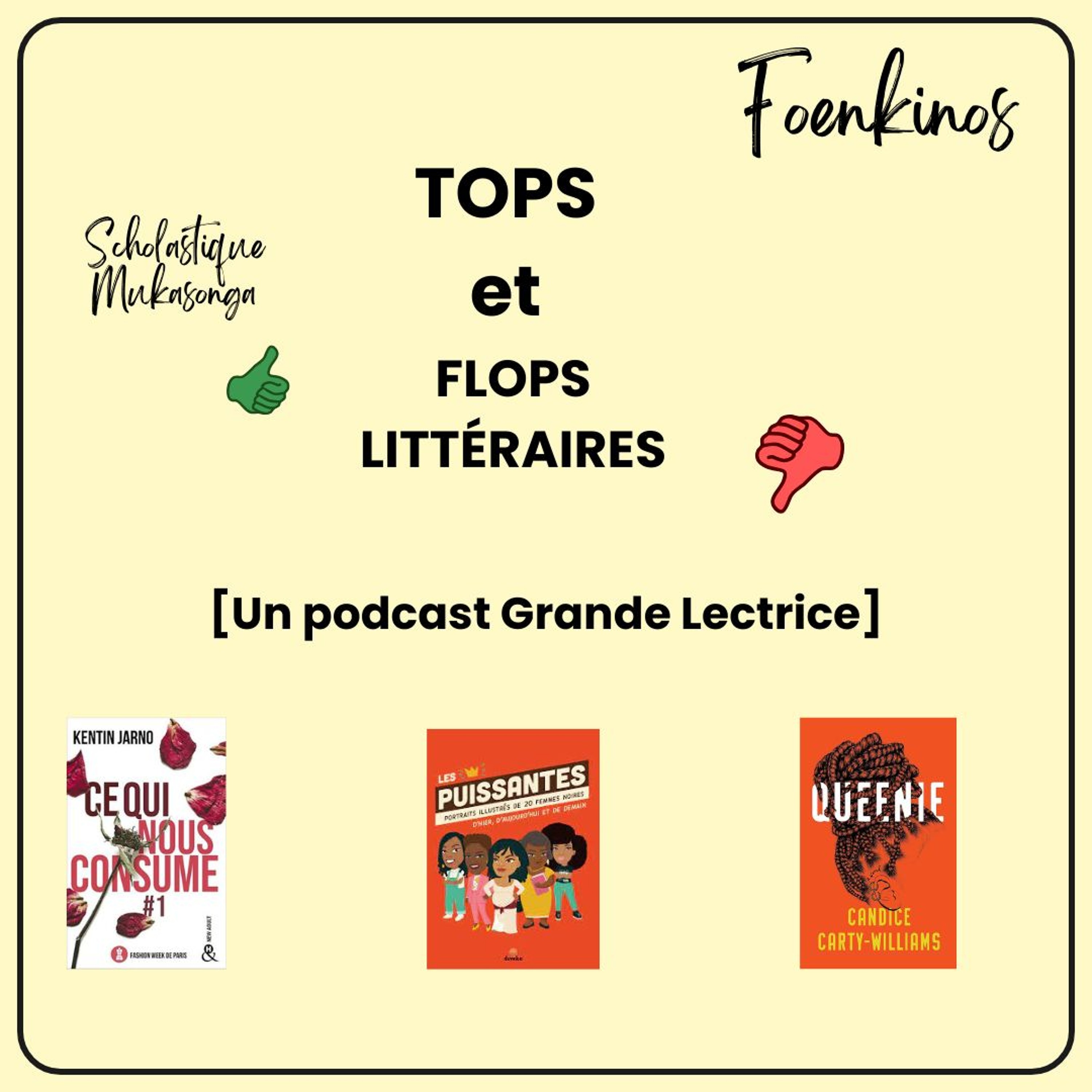 [Podcast littéraire] Tops Et Flops Octobre 2024