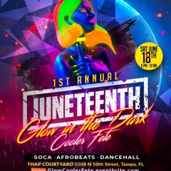 "JUNETEENTH COOLER PARTY" TAMPA-6-18-22 THAP COURTYARD