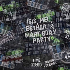 LucTeknoise23 B2B D-Tek-Vinyl Mix @BirthdayBash Isis,Mel,Ester&Mart Teknoise23&SowiesoOngehoorzaam