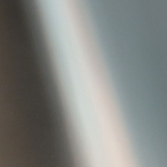 black stallion on a winter road