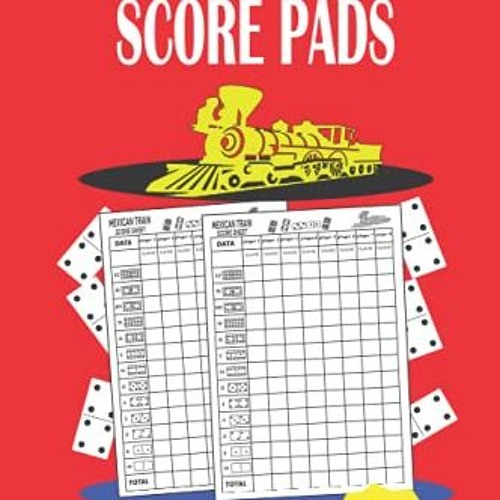 Stream Mexican Train Score Pads, Mexican Train Score sheet 6 x 9 inches ...