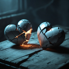 Two broken hearts