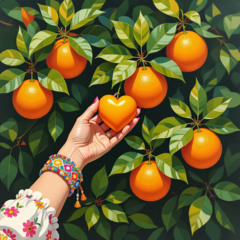 Orange Heart