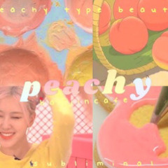 ☀️ peachy !! type beauty : 🍑 subliminal 🤍 baejin cafe yt