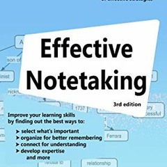 [FREE] KINDLE 📘 Effective Notetaking (Study Skills Book 1) by  Dr. Fiona McPherson P