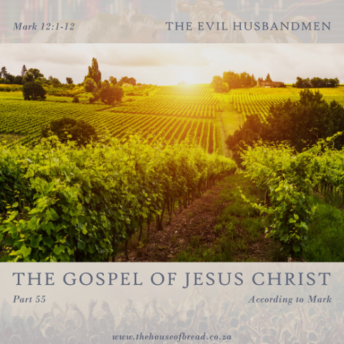 Voice Note for 20250127 - TheGospelofJesusChrist-Part55-Mark12-TheEvilHusbandmen