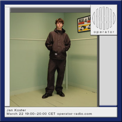 Jan Koster - 22nd March 2025