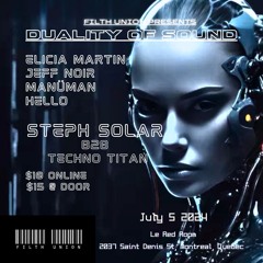 Steph Solar b2b Techno Titan - Duality of Sound Set
