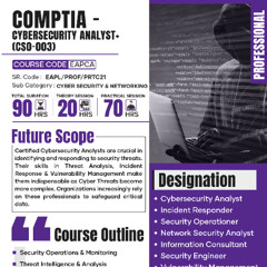 CompTIA Cybersecurity Analyst+ (CSO-002) - Elysium Academy - Professional Course (தமிழ்)