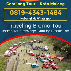 Paket Tour Bromo September, Hub 0819-4343-1484