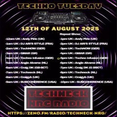 Techno Tuesday - Techneck NRG Radio 12.08.25