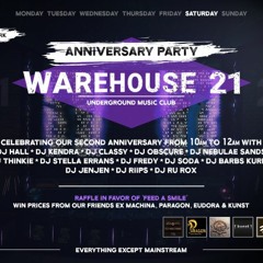 Nebulae @ Warehouse 21's Anniversary Party - April 30th, 2022