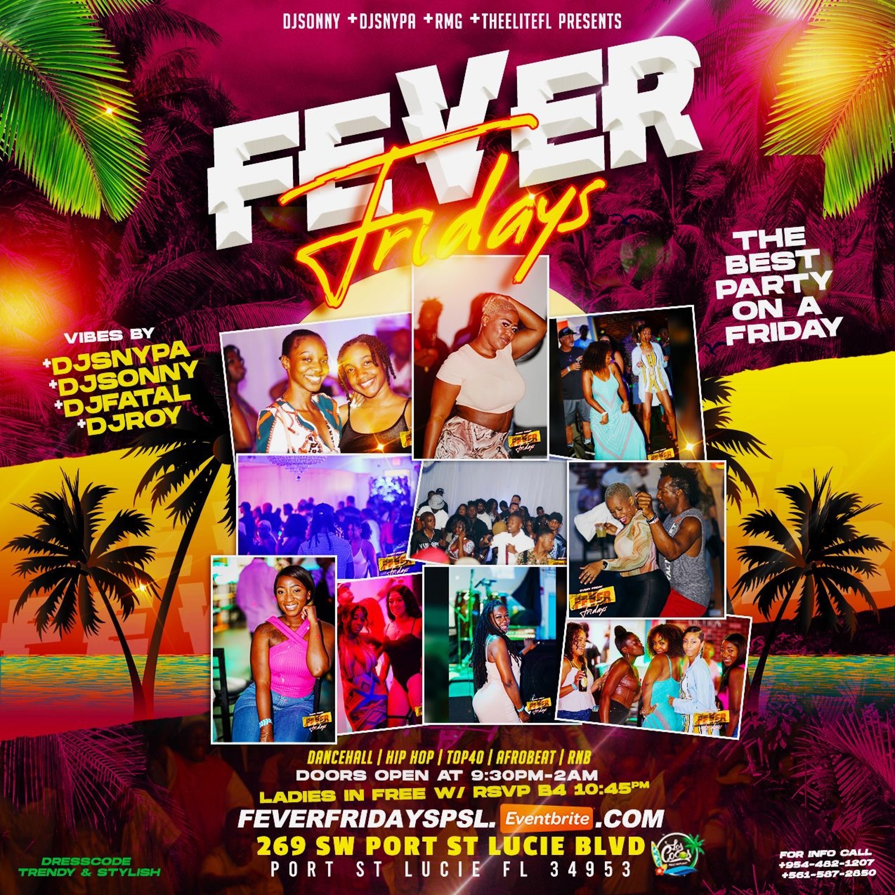 DJ ROY FEVER FRIDAY PSL, FL. SOCA + DANCEHALL + AFROBEAT  7.15.22 LIVE AUDIO