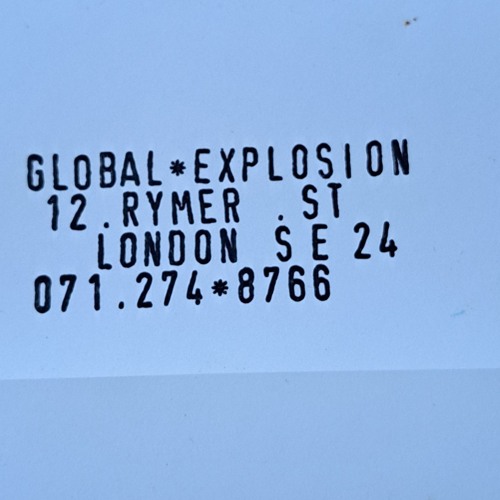 DJ Trace - Global Explosion 'Xmas Hardcore Party' - 19th December 1992 - Side A