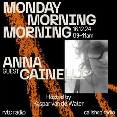 RVTC´s Monday Morning Morning w/ Kaspar van de Water & Anna Cainelli